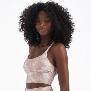 🌸 Vuori Long Line Elevation Bra – Dogwood Washed Flower – XS NWT- | MSRP $64 🌸